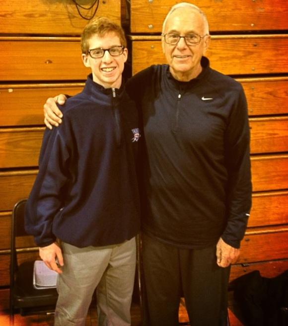 EJF and Larry Brown